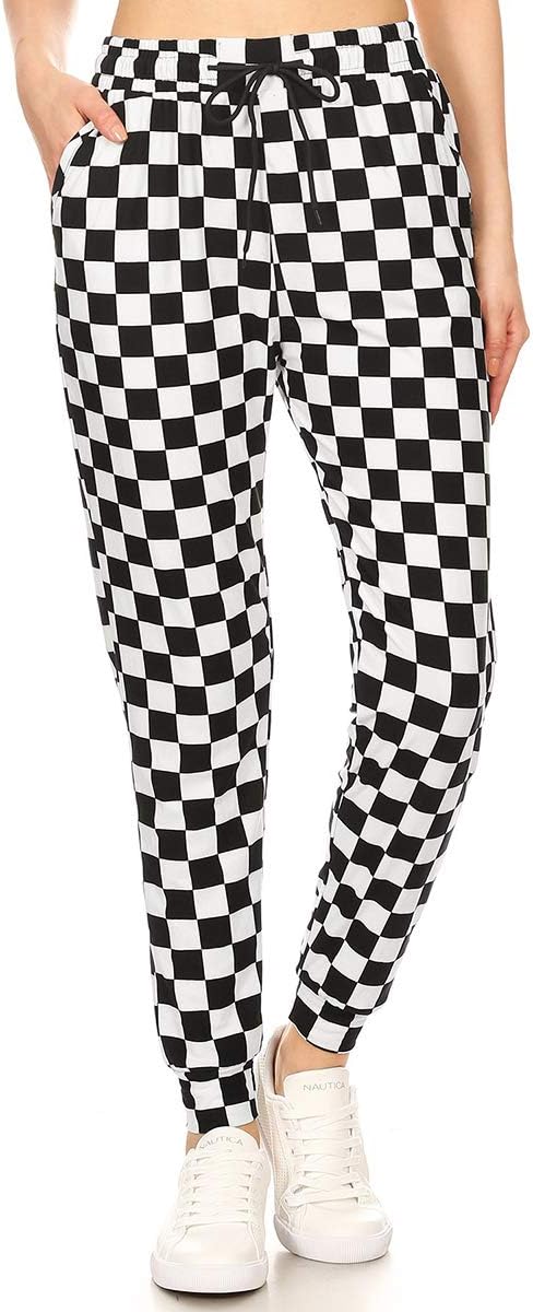 p01_1.jpg Leggings Depot Jogger Sweatpants with Pockets, Cuffed Track image 2