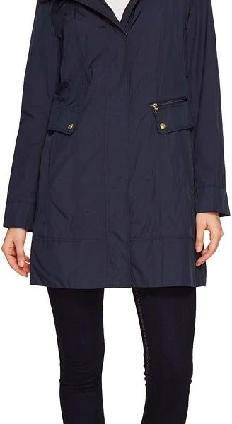 Back Bow Packable Hooded Rain Jacket image 1