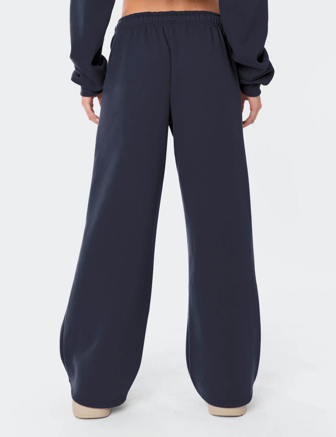 p15_1.jpg HeSaYep Sweatpants Wide Leg Baggy Fleece Lined Sweat Pants image 2