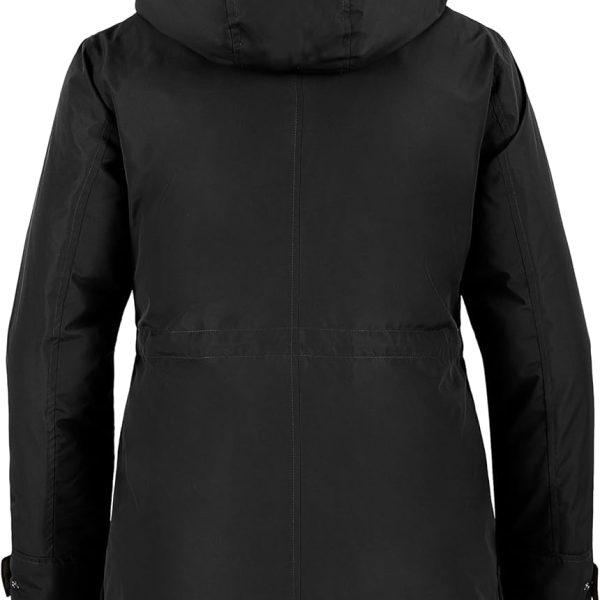 Winter Coats Warm Puffer Jacket Long Insulated Parka image 2